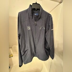 Reebok Men's Dark Gray NFL Windbreaker